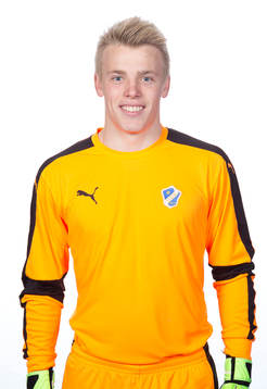 Halmstads målvakt Isak Pettersson