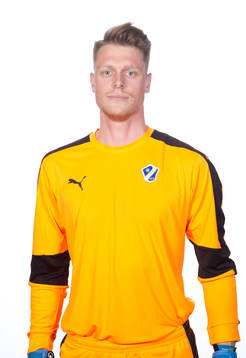 Halmstads målvakt Malkolm Nilsson