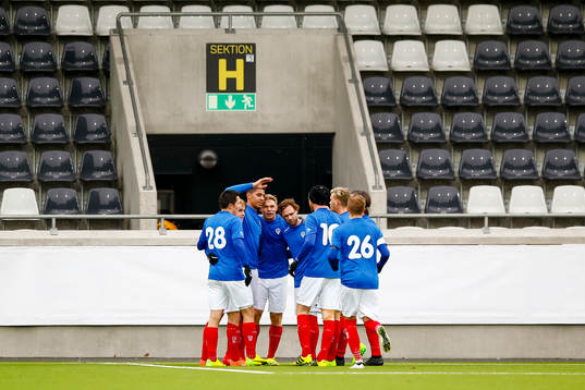Åtvidabergs spelare jublar
