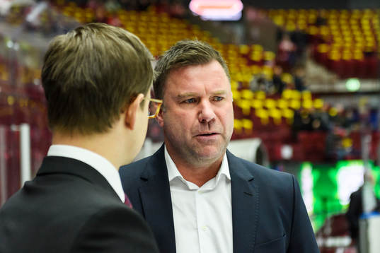 Malmö Redhawks assisterande tränare Martin Filander och