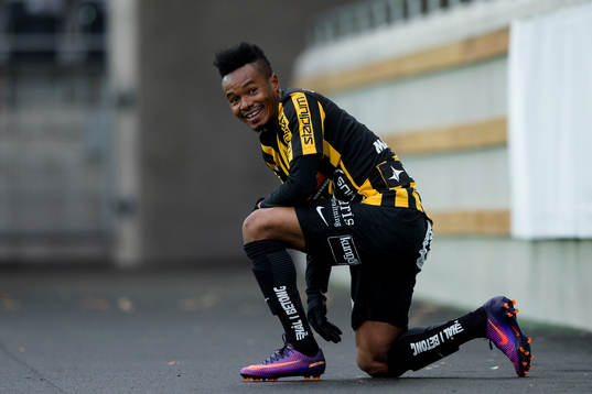 Häckens Nasiru Mohammed glad