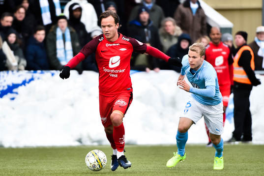 Branns Fredrik Haugen och Malmö FFs Oscar Lewicki