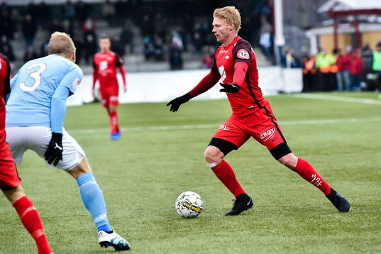 Branns Sivert Heltne Nilsen och Malmö FFs Anton Tinnerholm