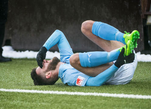 Malmö FFs Erdal Rakip tar sig för foten