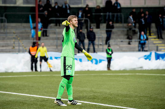 Malmö FFs målvakt Fredrik Andersson