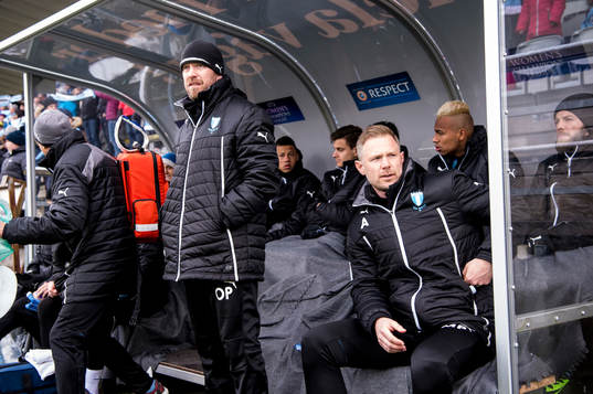 Malmö FFs assisterande tränare Olof Persson och tränare