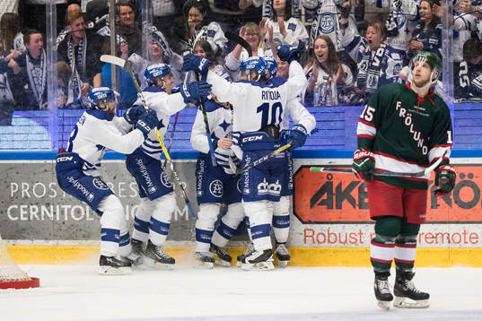 Leksands Markus Lauridsen Patrik Norén Mattias Ritola