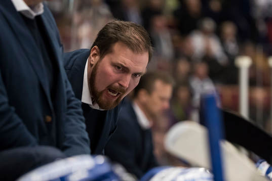 Leksands assisterande tränare Gereon Dahlgren i
