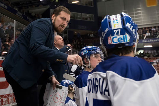 Leksands assisterande tränare Gereon Dahlgren i