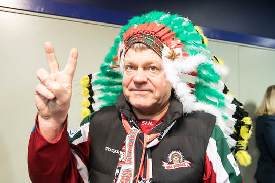 Glada Frölunda supporters