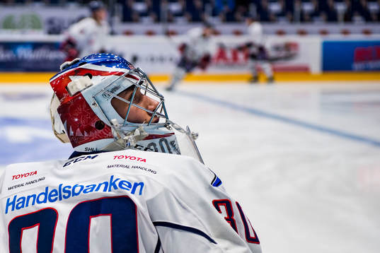 Linköpings målvakt Jacob Johansson