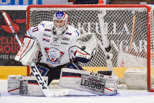 Linköpings målvakt Jacob Johansson