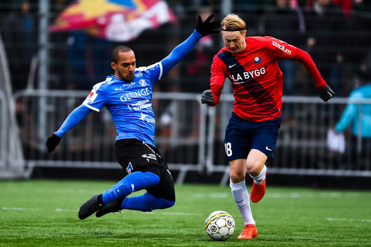 Halmstads Nikolai Alho och Örgrytes Jacob Ericsson