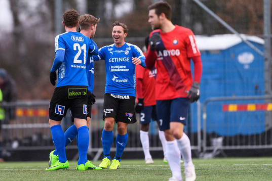 Halmstads Andreas Bengtsson, Marcus Mathisen och Fredrik