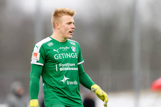 Halmstads målvakt Isak Pettersson