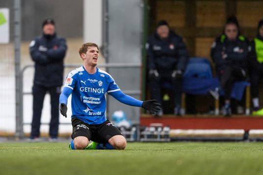 Halmstads Marcus Mathisen deppar