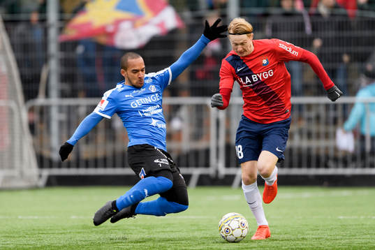 Halmstads Nikolai Alho och Örgrytes Jacob Ericsson