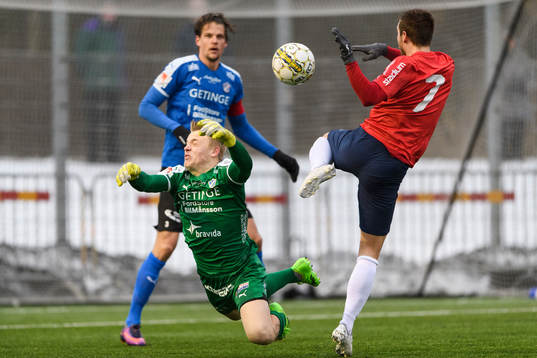 Halmstads målvakt Isak Pettersson