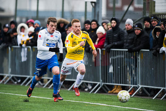 Värnamos Victor Nilsson och Falkenbergs Tobias Englund