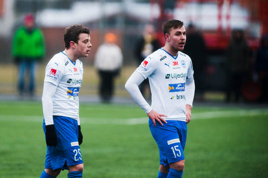 Värnamos Victor Nilsson och Melvin Frithzell deppar