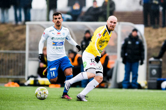 Värnamos Liridon Silka och Falkenbergs Christoffer Carlsson