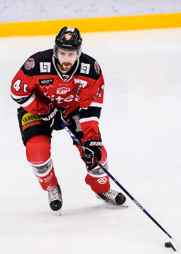 Piteås Johannes Tornberg med pucken