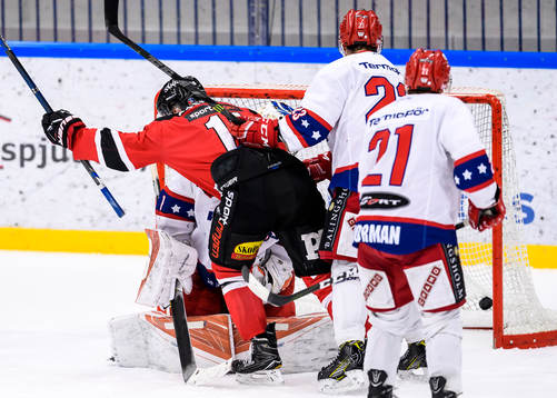 Piteås Marcus Sandström jublar