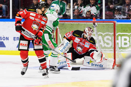 Malmö Redhawks målvakt Oscar Alsenfelt