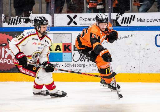 Luleås Isac Lundeström  och Karlskronas David Printz  i