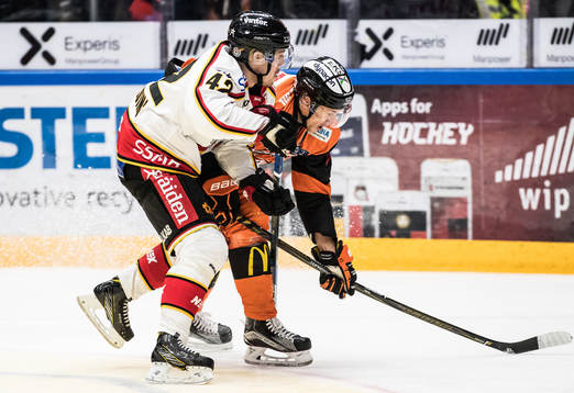 Luleås Joakim Hillding och Karlskronas Alexander Bergström