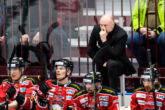 Malmö Redhawks tränare Peter Andersson