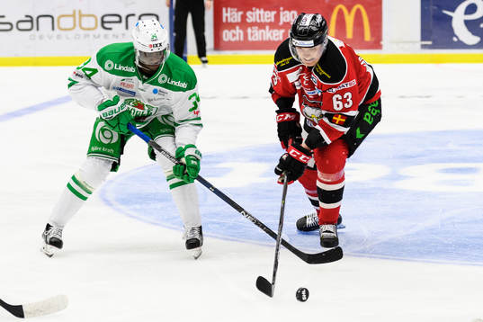 Rögles Edwin Hedberg och Malmö Redhawks Fredrik