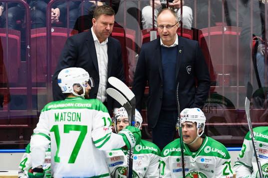 Rögles assisterande tränare Patrik Ross och tränare
