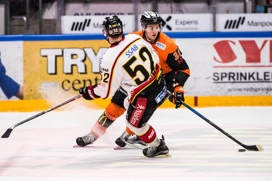 Karlskronas Marcus Paulsson och Luleås Karl Fabricius