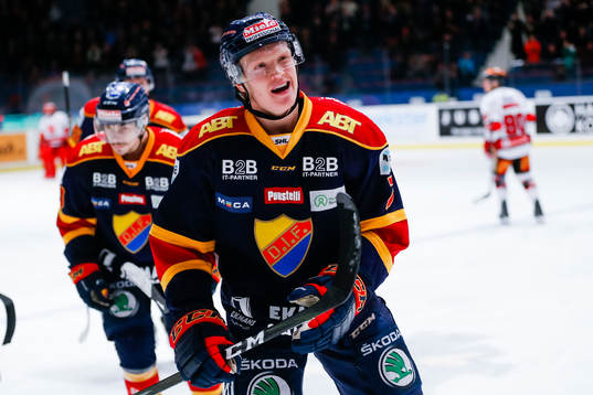 Djurgårdens Emil Johansson jublar