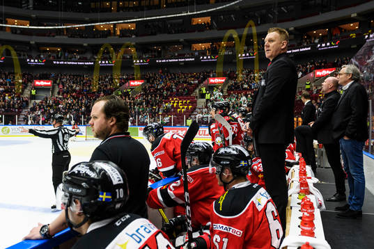 Malmö Redhawks assisterande tränare Jesper Mattsson
