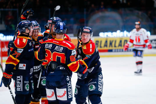 Djurgårdens Emil Johansson jublar