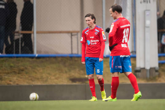 Helsingborgs Max Svensson och Anton Wede deppar