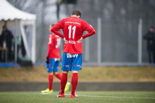 Helsingborgs Adam Eriksson deppar