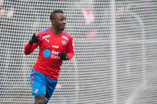 Helsingborgs Monday Samuel jublar