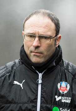 Helsingborgs tränare Per Ola-Lung deppar