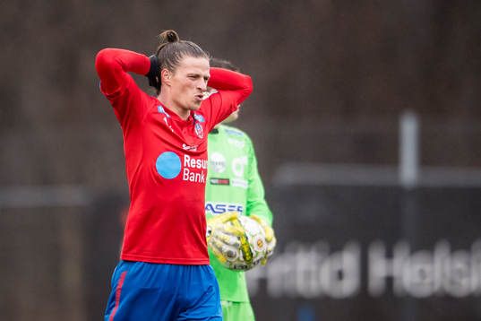 Helsingborgs Jesper Lange deppar