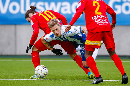 IFK Göteborgs Sören Rieks och Arameisk-Syrianskas Matias