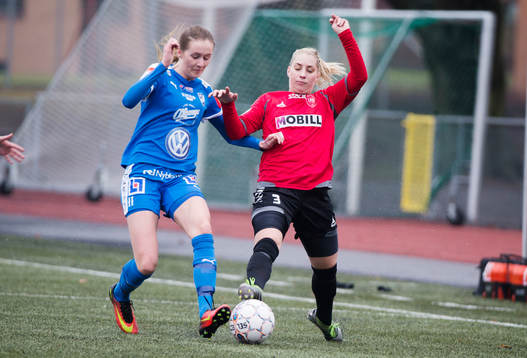 s Malin Winberg och Kalmars Josefine Nilsén