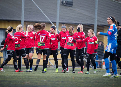 s Emelie Erlandsson i gjort mål