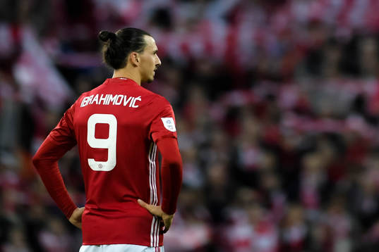 Manchester Uniteds Zlatan Ibrahimovic deppar