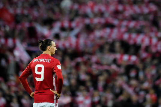 Manchester Uniteds Zlatan Ibrahimovic deppar