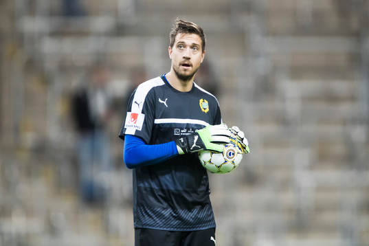 Hammarbys målvakt Tim Markström