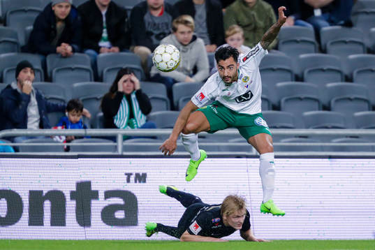 Hammarbys Jiloan Hamad och Varbergs Billy Nordström