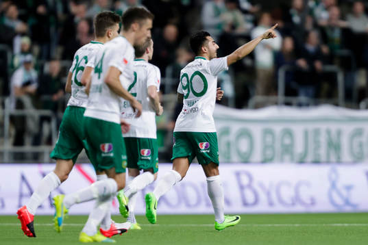 Hammarbys Jiloan Hamad jublar